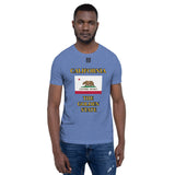 Short-Sleeve Unisex T-Shirt "10103-0011 California (Black Logo)" - JCBTGlobal