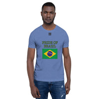 Short-Sleeve Unisex T-Shirt "1014-0061 Brazil (Black Logo)" - JCBTGlobal