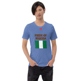 Short-Sleeve Unisex T-Shirt "1014-0071 Nigeria (Red Logo)" - JCBTGlobal