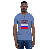 Short-Sleeve Unisex T-Shirt "1014-0091 Russia (Black Logo)" - JCBTGlobal