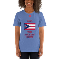 Short-Sleeve Unisex T-Shirt "2013-0071 Ohio (Red Logo)" - JCBTGlobal