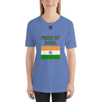 Short-Sleeve Unisex T-Shirt "2014-0021 India (Black Logo)" - JCBTGlobal