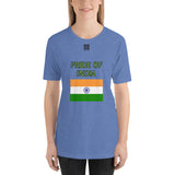 Short-Sleeve Unisex T-Shirt "2014-0021 India (Black Logo)" - JCBTGlobal