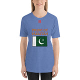 Short-Sleeve Unisex T-Shirt "2014-0051 Pakistan (Red Logo)" - JCBTGlobal