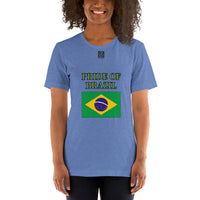 Short-Sleeve Unisex T-Shirt "2014-0061 Brazil (Black Logo)" - JCBTGlobal