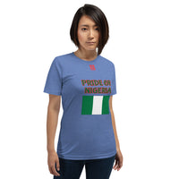 Short-Sleeve Unisex T-Shirt "2014-0071 Nigeria (Red Logo)" - JCBTGlobal