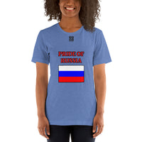 Short-Sleeve Unisex T-Shirt "2014-0091 Russia (Black Logo)" - JCBTGlobal