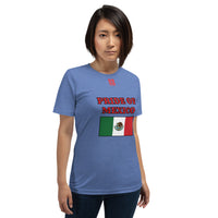 Short-Sleeve Unisex T-Shirt "2014-0101 Mexico (Red Logo)" - JCBTGlobal