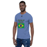 Short-Sleeve Unisex T-Shirt "1014-0061 Brazil (Black Logo)" - JCBTGlobal