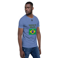 Short-Sleeve Unisex T-Shirt "1014-0061 Brazil (Black Logo)" - JCBTGlobal