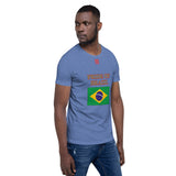 Short-Sleeve Unisex T-Shirt "1014-0061 Brazil (Red Logo)" - JCBTGlobal