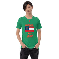 Short-Sleeve Unisex T-Shirt "10103-0091 Georgia (Red Logo)" - JCBTGlobal