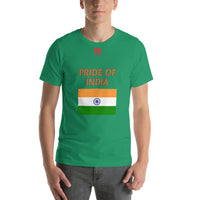 Short-Sleeve Unisex T-Shirt "1014-0021 India (Red Logo)" - JCBTGlobal