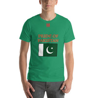 Short-Sleeve Unisex T-Shirt "1014-0051 Pakistan (Red Logo)" - JCBTGlobal