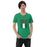 Short-Sleeve Unisex T-Shirt "1014-0071 Nigeria (Red Logo)" - JCBTGlobal