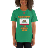 Short-Sleeve Unisex T-Shirt "2013-0011 California (Red Logo)" - JCBTGlobal