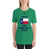 Short-Sleeve Unisex T-Shirt "2013-0021 Texas (Black Logo)" - JCBTGlobal