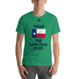 Short-Sleeve Unisex T-Shirt "10103-0021 Texas (Black Logo)" - JCBTGlobal