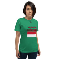 Short-Sleeve Unisex T-Shirt "2014-0041 Indonesia (Black Logo)" - JCBTGlobal