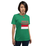 Short-Sleeve Unisex T-Shirt "2014-0041 Indonesia (Red Logo)" - JCBTGlobal