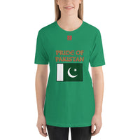 Short-Sleeve Unisex T-Shirt "2014-0051 Pakistan (Red Logo)" - JCBTGlobal