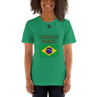 Short-Sleeve Unisex T-Shirt "2014-0061 Brazil (Black Logo)" - JCBTGlobal