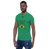 Short-Sleeve Unisex T-Shirt "1014-0061 Brazil (Black Logo)" - JCBTGlobal