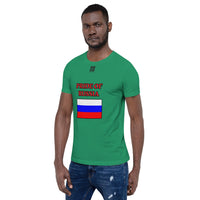 Short-Sleeve Unisex T-Shirt "1014-0091 Russia (Black Logo)" - JCBTGlobal