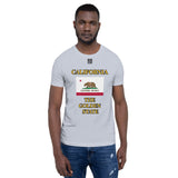 Short-Sleeve Unisex T-Shirt "10103-0011 California (Black Logo)" - JCBTGlobal