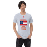 Short-Sleeve Unisex T-Shirt "10103-0091 Georgia (Red Logo)" - JCBTGlobal