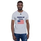 Short-Sleeve Unisex T-Shirt "1014-0031 U.S.A. (Black Logo)" - JCBTGlobal