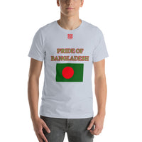 Short-Sleeve Unisex T-Shirt "1014-0081 Bangladesh (Red Logo)" - JCBTGlobal