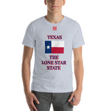 Short-Sleeve Unisex T-Shirt "10103-0021 Texas (Red Logo)" - JCBTGlobal