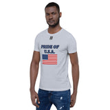 Short-Sleeve Unisex T-Shirt "1014-0031 U.S.A. (Black Logo)" - JCBTGlobal