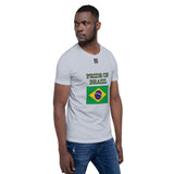 Short-Sleeve Unisex T-Shirt "1014-0061 Brazil (Black Logo)" - JCBTGlobal