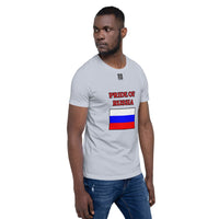 Short-Sleeve Unisex T-Shirt "1014-0091 Russia (Black Logo)" - JCBTGlobal