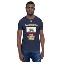 Short-Sleeve Unisex T-Shirt "10103-0011 California (White Logo)" - JCBTGlobal