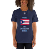 Short-Sleeve Unisex T-Shirt "2013-0071 Ohio (White Logo)" - JCBTGlobal