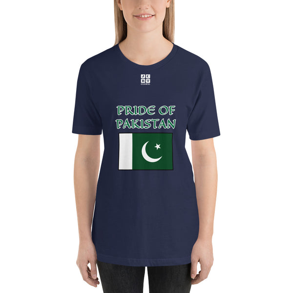 Short-Sleeve Unisex T-Shirt "2014-0051 Pakistan (White Logo)" - JCBTGlobal