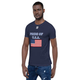 Short-Sleeve Unisex T-Shirt "1014-0031 U.S.A. (White Logo)" - JCBTGlobal