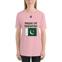 Short-Sleeve Unisex T-Shirt "2014-0051 Pakistan (Black Logo)" - JCBTGlobal