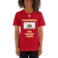 Short-Sleeve Unisex T-Shirt "2013-0011 California (White Logo)" - JCBTGlobal