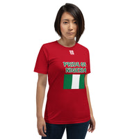 Short-Sleeve Unisex T-Shirt "2014-0071 Nigeria (White Logo)" - JCBTGlobal