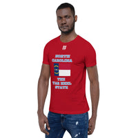 Short-Sleeve Unisex T-Shirt "10103-0101 North Carolina (White Logo)" - JCBTGlobal