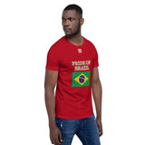 Short-Sleeve Unisex T-Shirt "1014-0061 Brazil (White Logo)" - JCBTGlobal