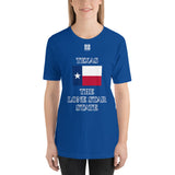 Short-Sleeve Unisex T-Shirt "2013-0021 Texas (White Logo)" - JCBTGlobal