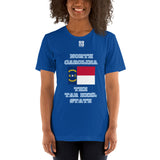 Short-Sleeve Unisex T-Shirt "2013-0101 North Carolina (White Logo)" - JCBTGlobal