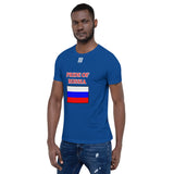 Short-Sleeve Unisex T-Shirt "1014-0091 Russia (White Logo)" - JCBTGlobal