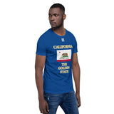 Short-Sleeve Unisex T-Shirt "10103-0011 California (White Logo)" - JCBTGlobal