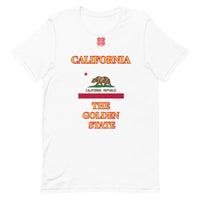 Short-Sleeve Unisex T-Shirt "10103-0011 California (Red Logo)" - JCBTGlobal